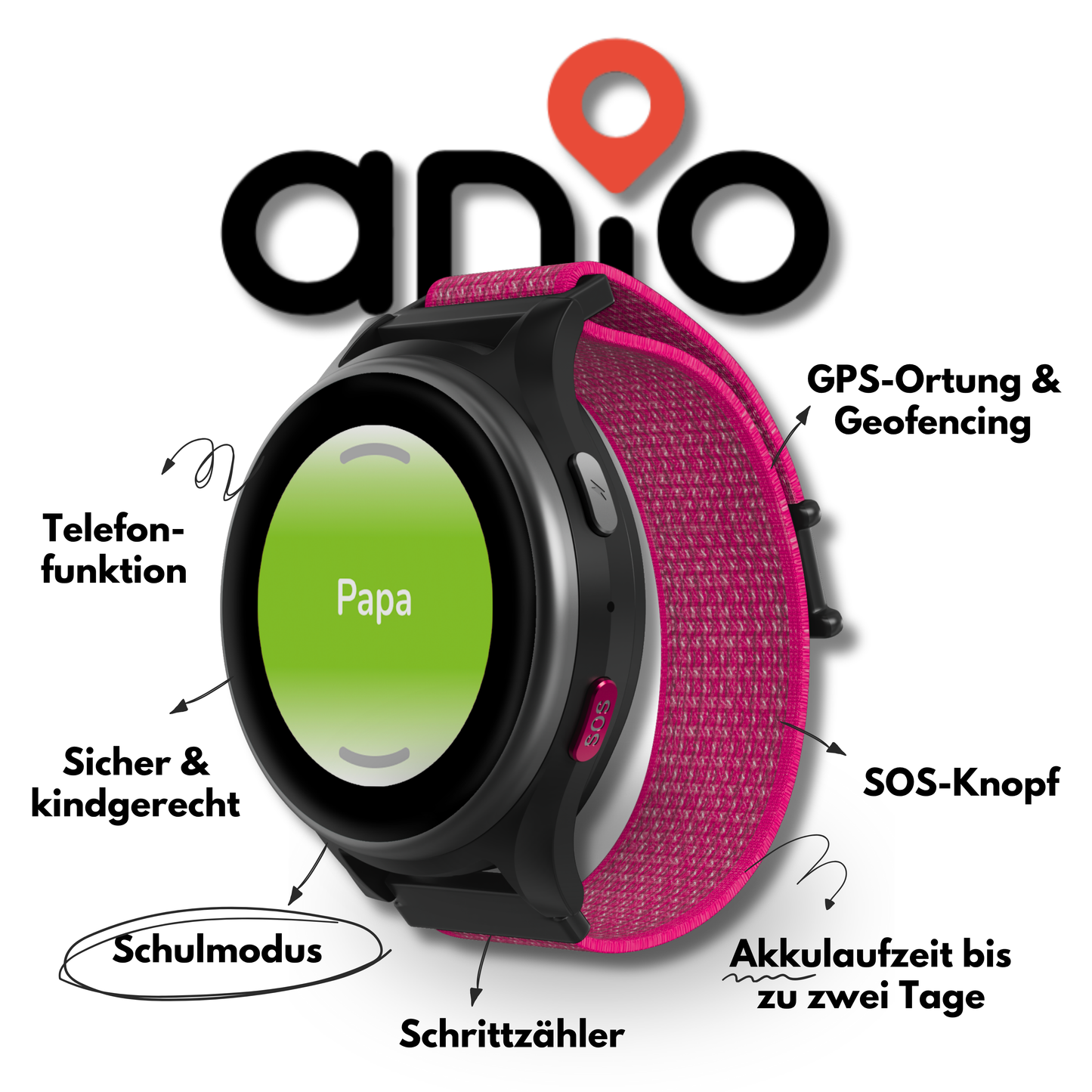 Anio 6 Kinder Smartwatch